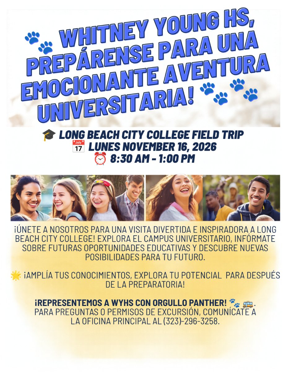 Viaje Escolar 11/16/2026